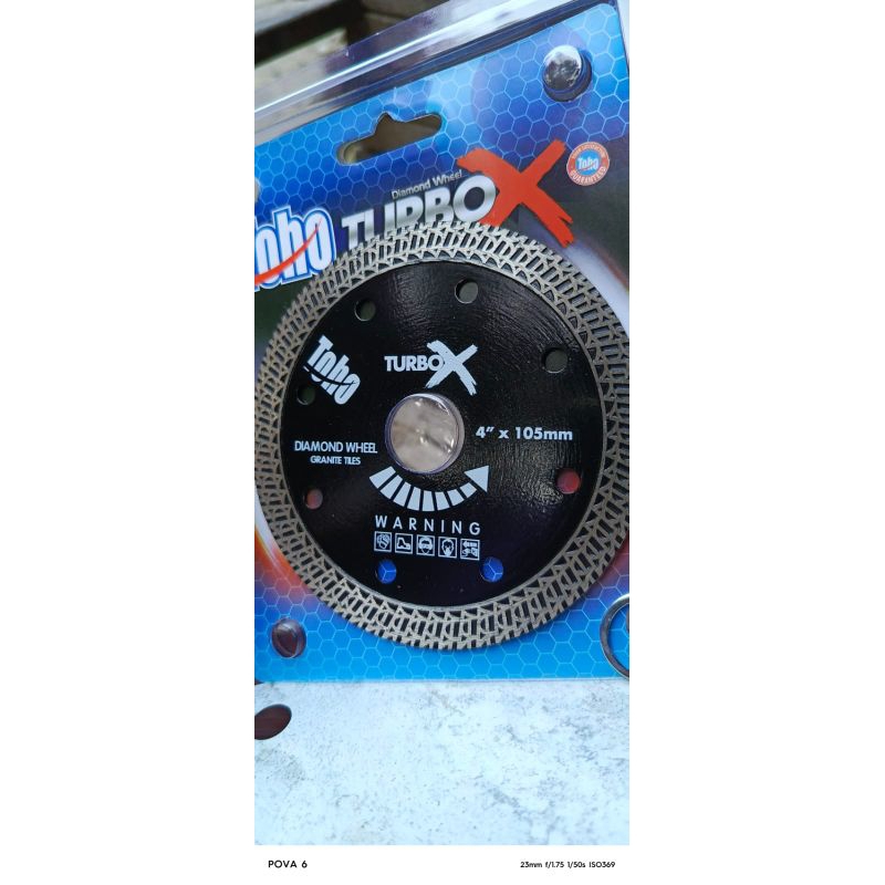 Mata pisau potong granit kramik Toho turbo x