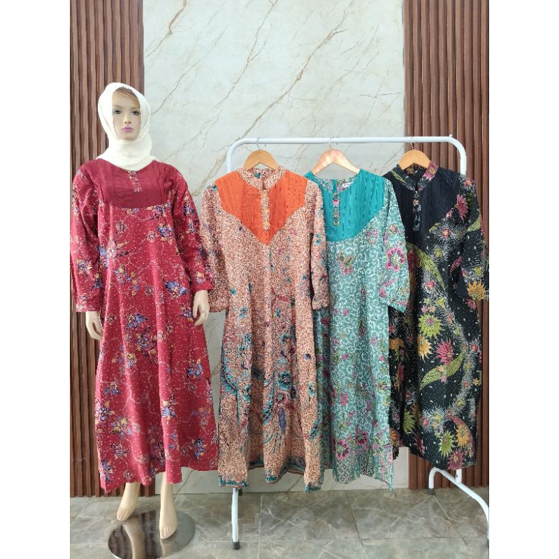 GAMIS BATIK KATUN KOMBINASI