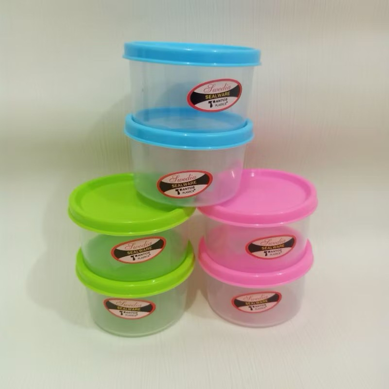 12 PCS Toples Kecil Plastik Miami Tantos 5085 / Toples Sambal / Toples Tempat Bumbu