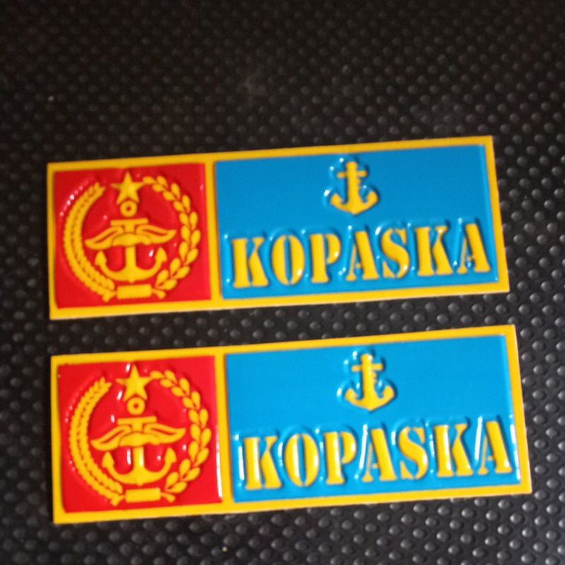 

Stiker Embos Nopol Kopaska (HANKAM)