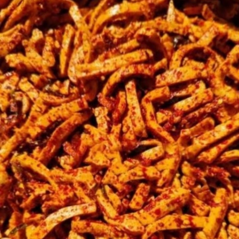 

Basreng pedas dan original daun jeruk