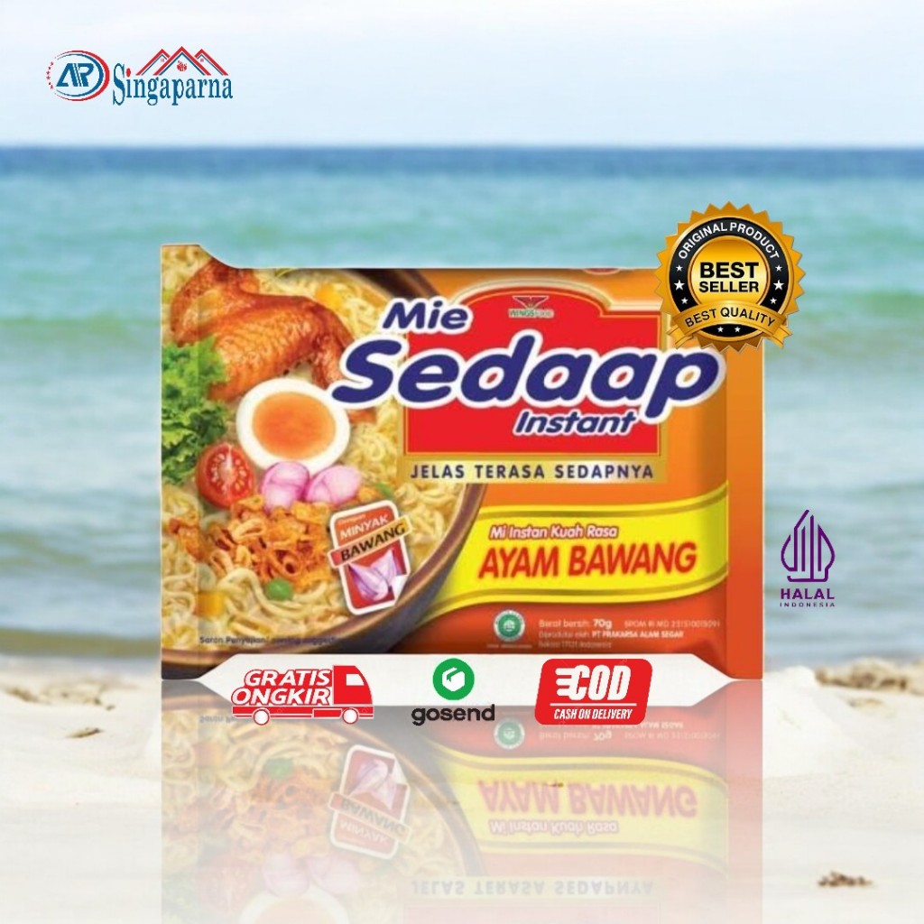 

MIE SEDAAP RASA AYAM BAWANG 70 GRAM from AR GROSIR SINGAPARNA