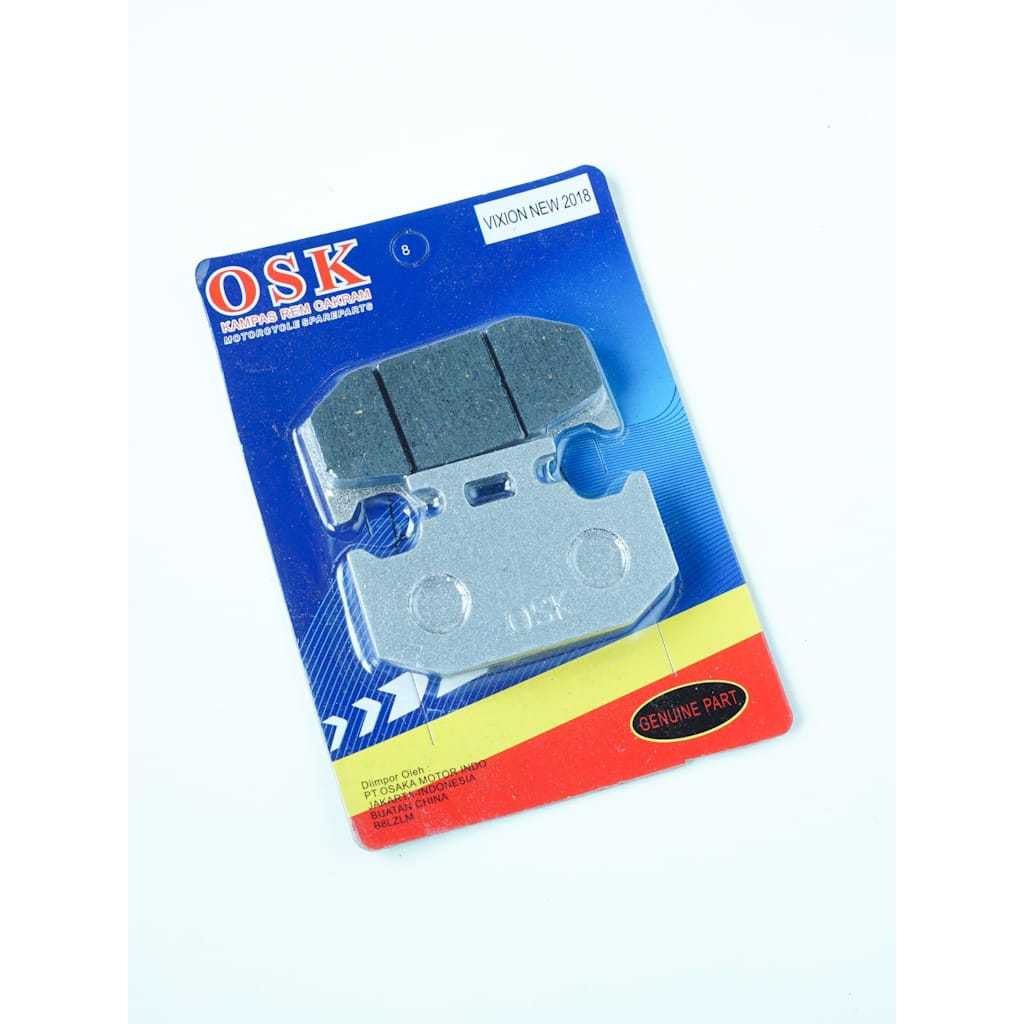 Kampas Rem Depan Vixion New 2018 OSK Dispad Depan Discpad Press