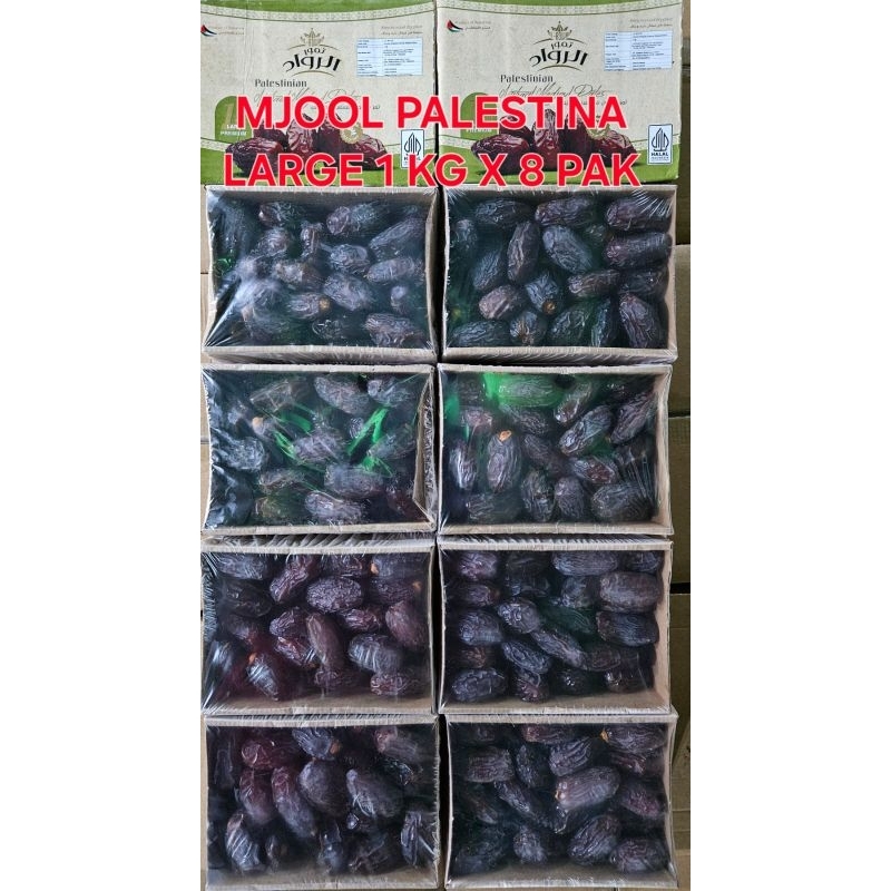 

Kurma medjol palestine Large 1kg x 8 pak