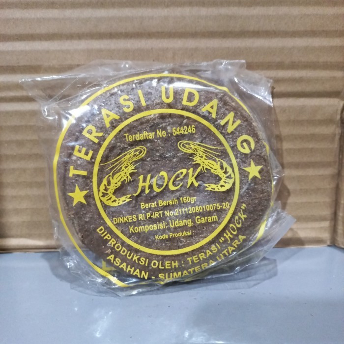 

Terasi Hock Medan Trasi Udang Asli 160gr - Terasi Medan Premium, Siap Pakai & Lezat untuk Masakan
