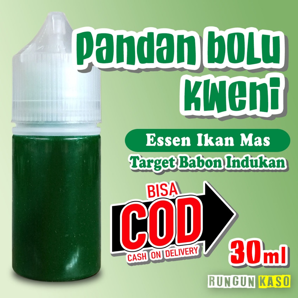 Essen Babon Ikan Mas Pandan Bolu Kweni 30ml