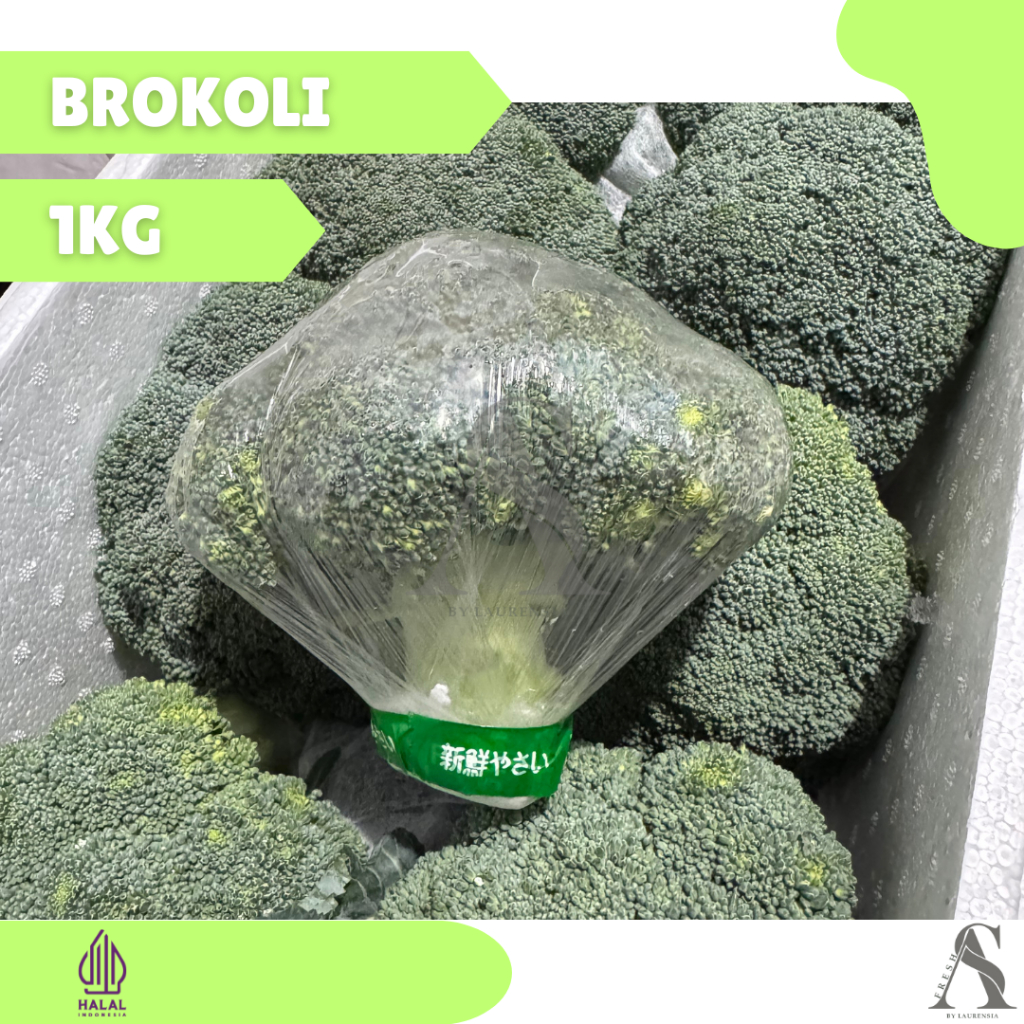 

AS FRESH Brokoli Import 1 kg - kirim instan / same day