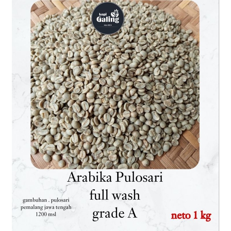 

KOPI ARABIKA GALING GRADE A 1 kg biji kopi asli 100% pemalang jawa tengah