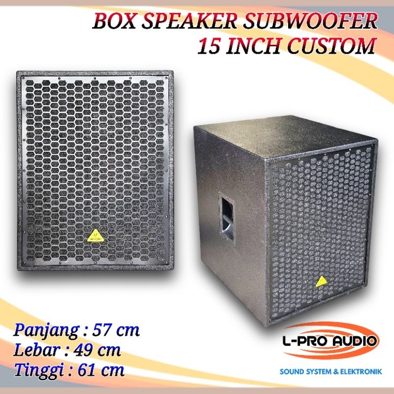 Box speaker 15 inch Custom model RCF bok subwoofer 15in