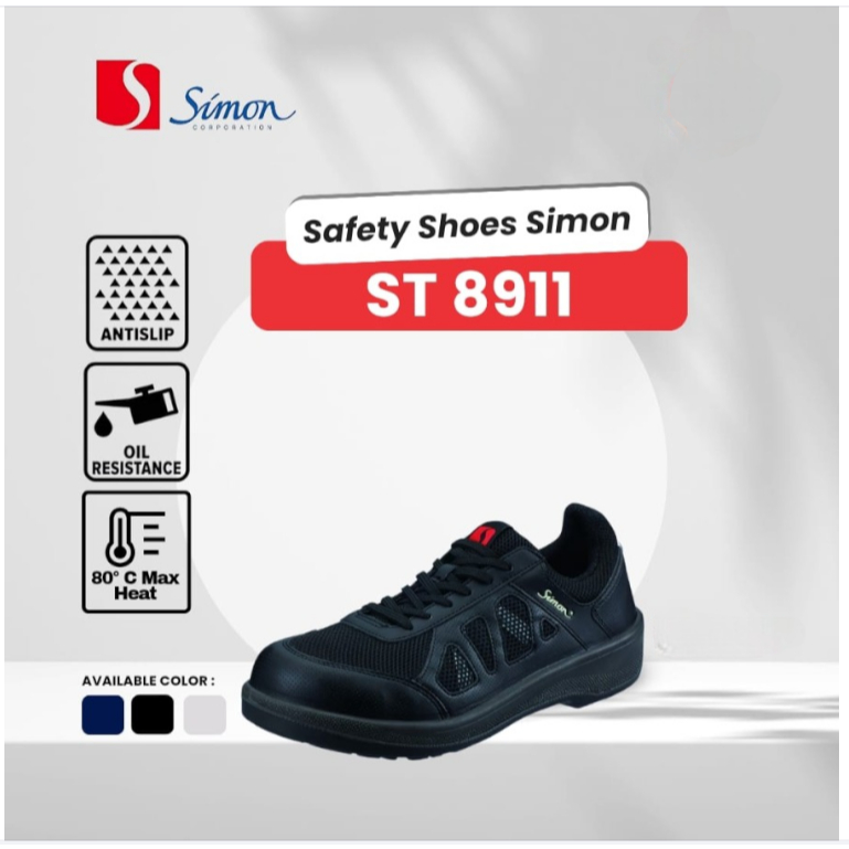 Sepatu Safety Shoes ST 8911 Sneakers Series SIMON