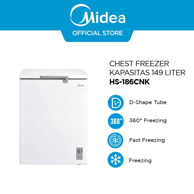 Midea Chest Freezer HS-186CNK (149L)