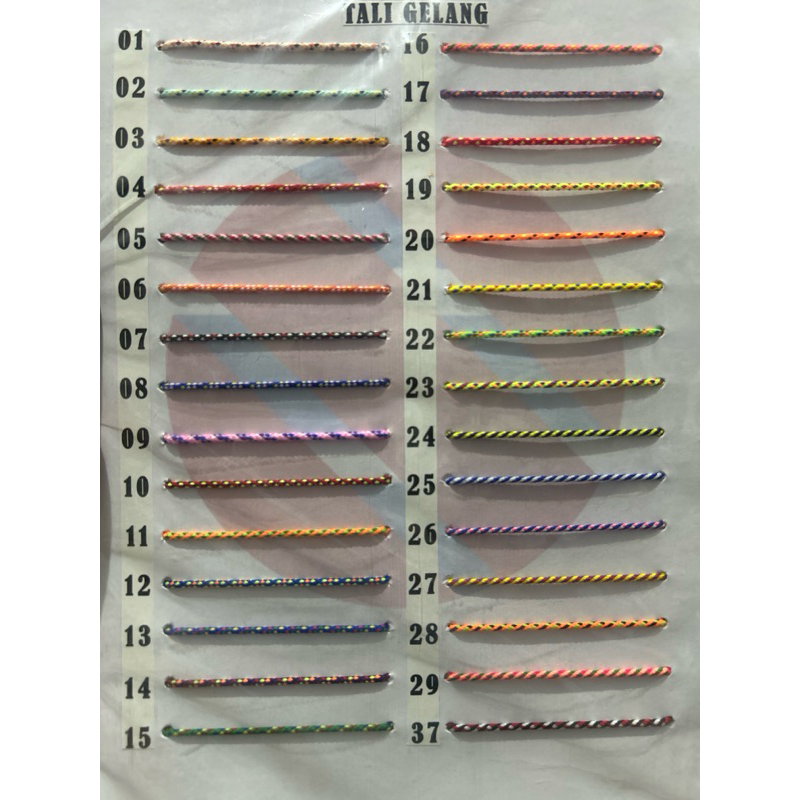 Tali gelang / Tali Prusik per meter