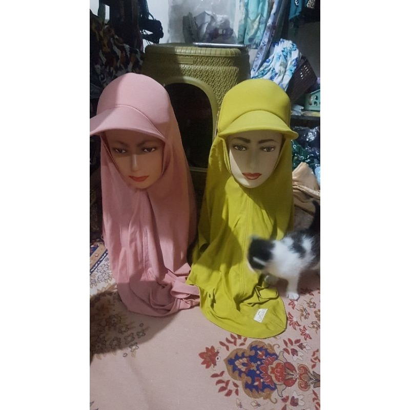 hijab sport/hijab topi