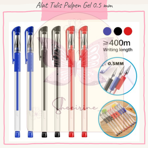 

Pulpen Gel Ink 0.5Mm Alat Tulis Perlengkapan Sekolah Pena Gel Standart