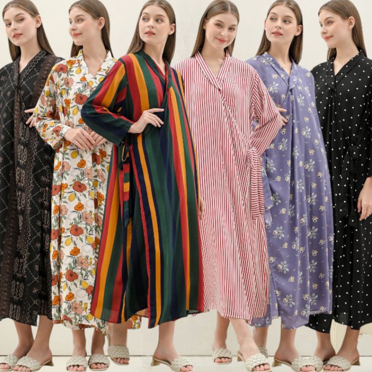 55PALING DICARI RUNALABEL  HARUMI LONG DRESS  KIMONO PANJANG