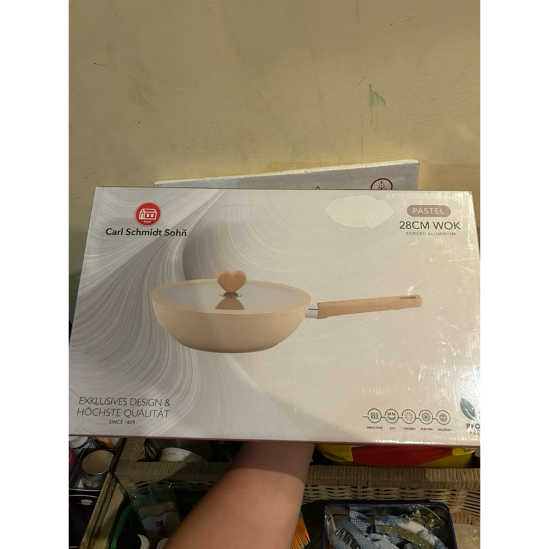 CARL SCHMIDT SOHN 28cm WOK pastel