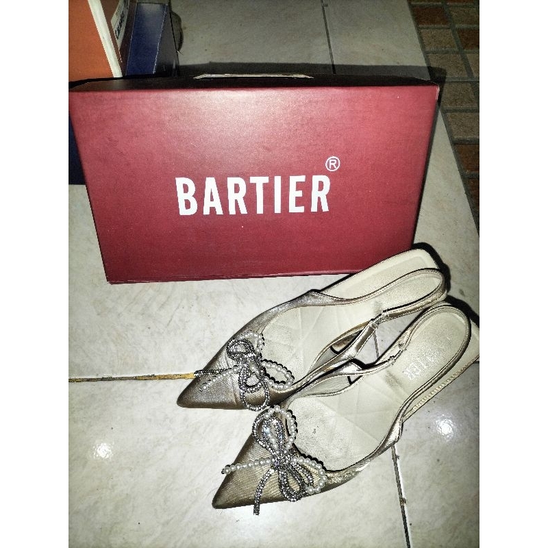 preloved (pl) pribadi heels flatshoes Bartier,Fuhana,Chanel,Payless,Bostante,dll