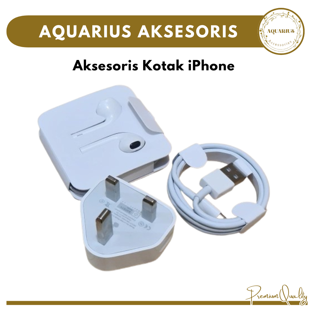 TERLARIS Charger iPhone | Kabel Lightning iPhone | Headset Lightning iPhone | Copotan iPhoneTERMURAH