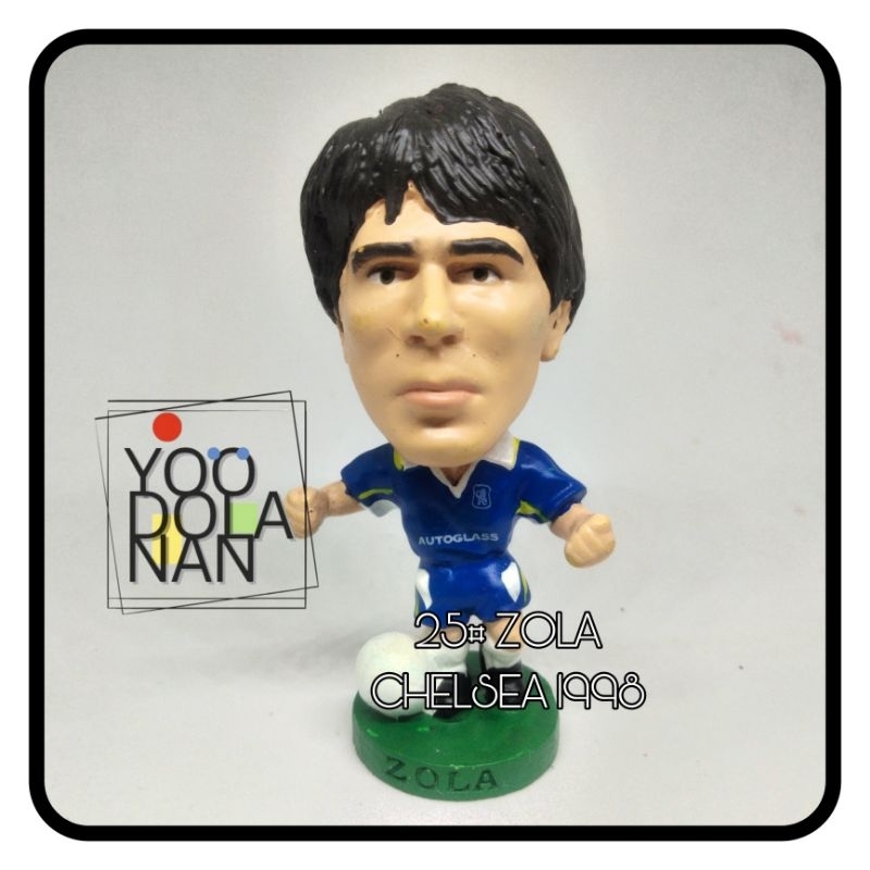 25# ZOLA - CHELSEA 1998 CORINTHIAN PROSTARS FIGURE PEMAIN BOLA