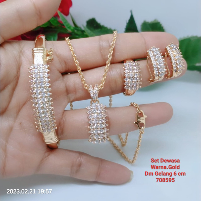Set Dewasa Titanium Xuping Aksesoris Fashion Anti Karat