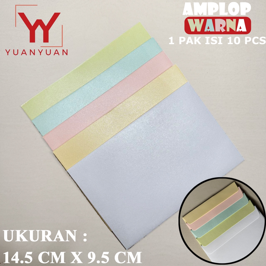 

[ ISI 10 PCS ] Amplop Vintage | Amplop Berwarna | JASMINE | FANCY | MERAH MUDA | BIRU | KUNING | PUTIH | Amplop Mini | Color Envelope | 14 cm x 9.5 cm | Bahan Kertas Tebal / Amplop Olshop | Amplop Nota | Amplop A6