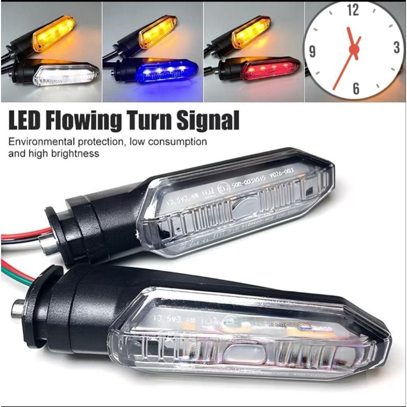 Lampu Sen Led Running Model Cb150r Adv Vario 150 Cbr Sein Led Variasi Universal Semua Motor