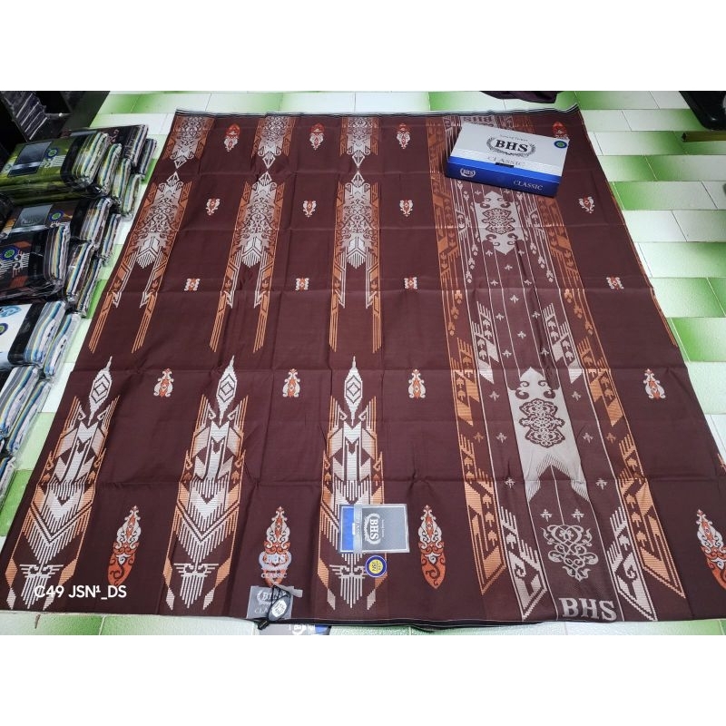 Sarung BHS Classic Jacquard Motif JSN JSK JGL JGE JGF Mix Silver