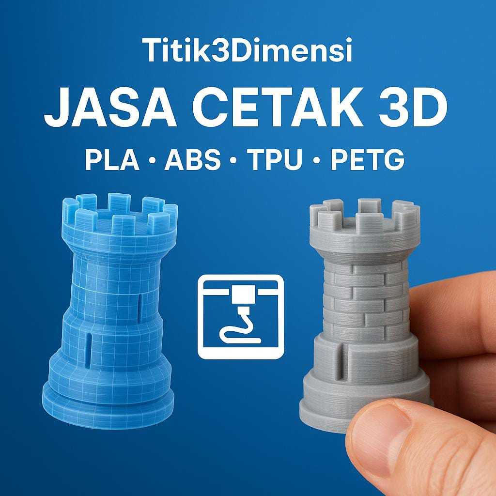 Print 3D Model Custom | Cetak Objek 3D Satuan & Proyek | Prototipe 3D