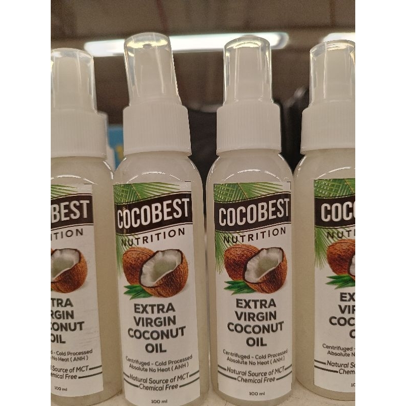 

Cocobest Nutrition Oil Extra Virgin Coconut Oil (Isi 100 Ml & 250 Ml)