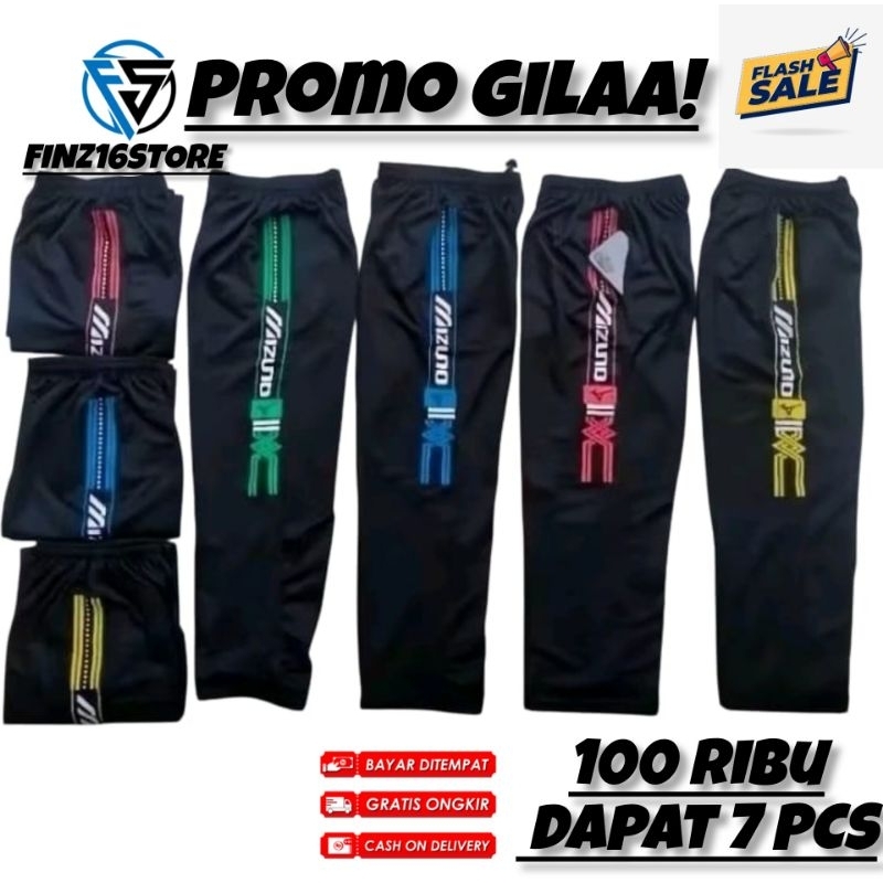 [PROMO GILA] Celana Training Panjang MIZUNO DEWASA 100RIBU DAPAT 7 PCS Cowok Cewek Viral Kekinian