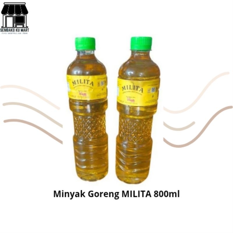 

Minyak Goreng MILITA 800 ml