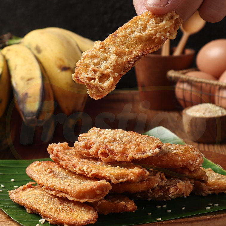 

Pisang Goreng Wijen Crispy Pontianak Setengah Matang | Pisang Goreng Frozen | Pisang Goreng Beku