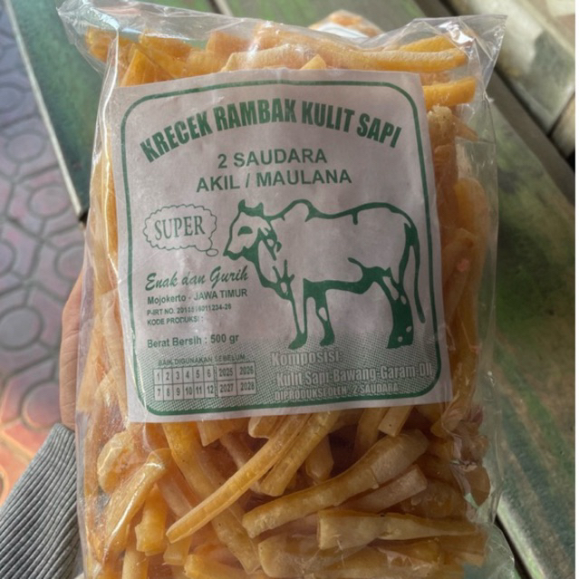 

krupuk rambak kulit sapi