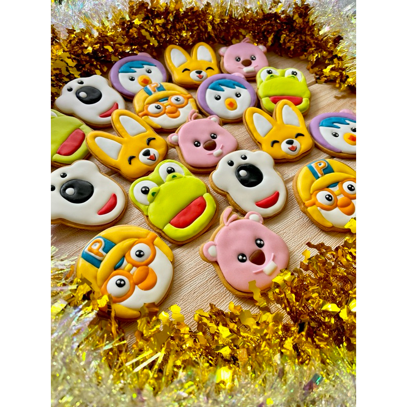 

pororo n friends cookies