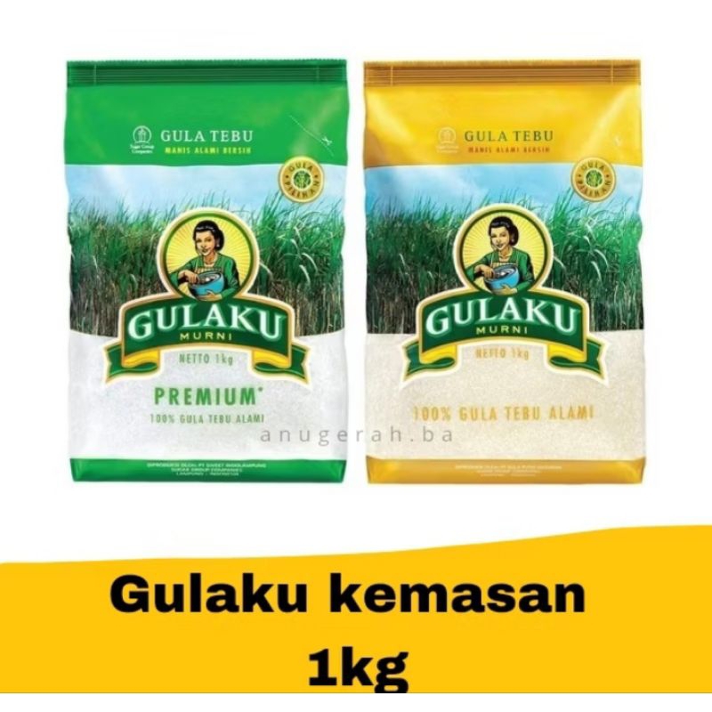 

Gula Pasir Gulaku 1 Kg Premium Manis Alami