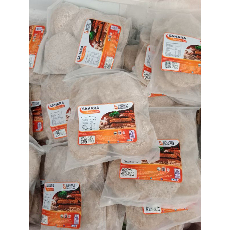

SAHARA Daging Burger Patties Isi 10 Pcs