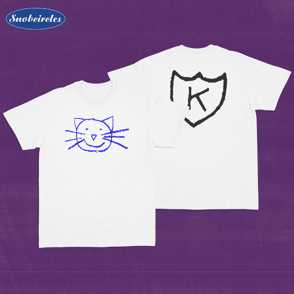 Kaos T-Shirt Baju Band K RECORDS - CAT Shoegaze Indie