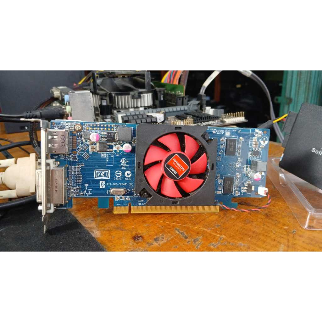 VGA AMD RADEON HD 7000 SERIES COPOTAN BUILD UP LOW PROFILE