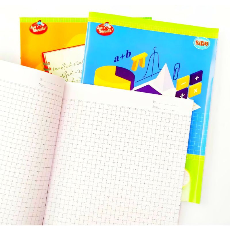 

Buku Tulis Kotak Kecil SIDU 38 Lembar – 1 Pack Isi 10 Buku | Original & Terlaris!