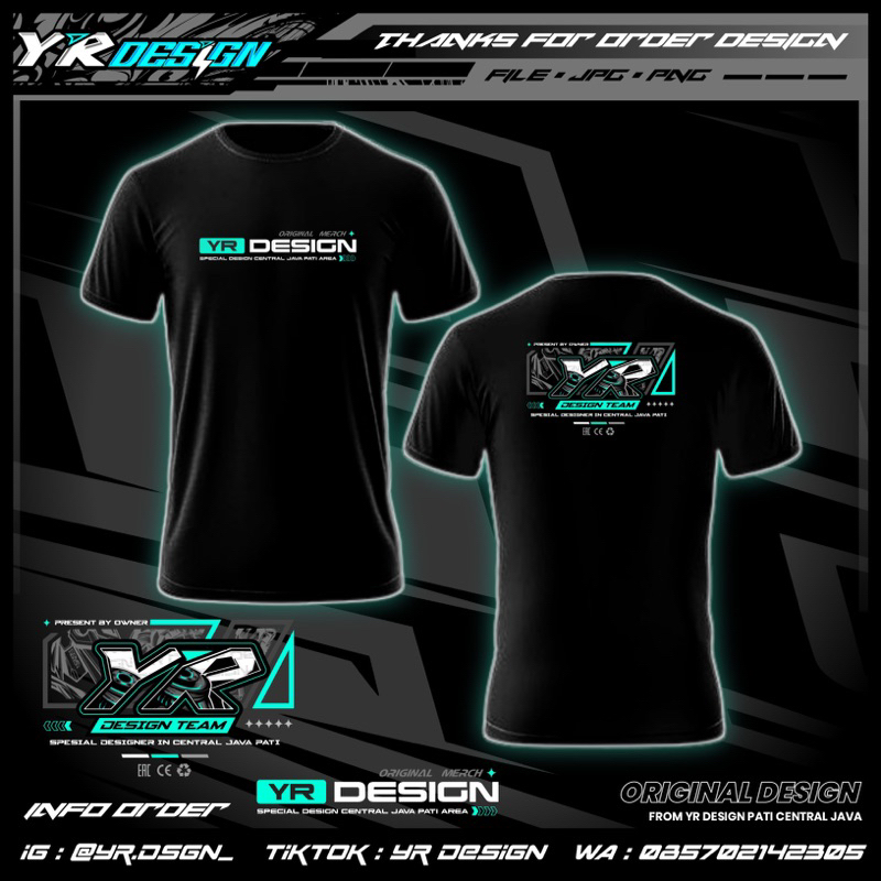 Kaos racing desain costume