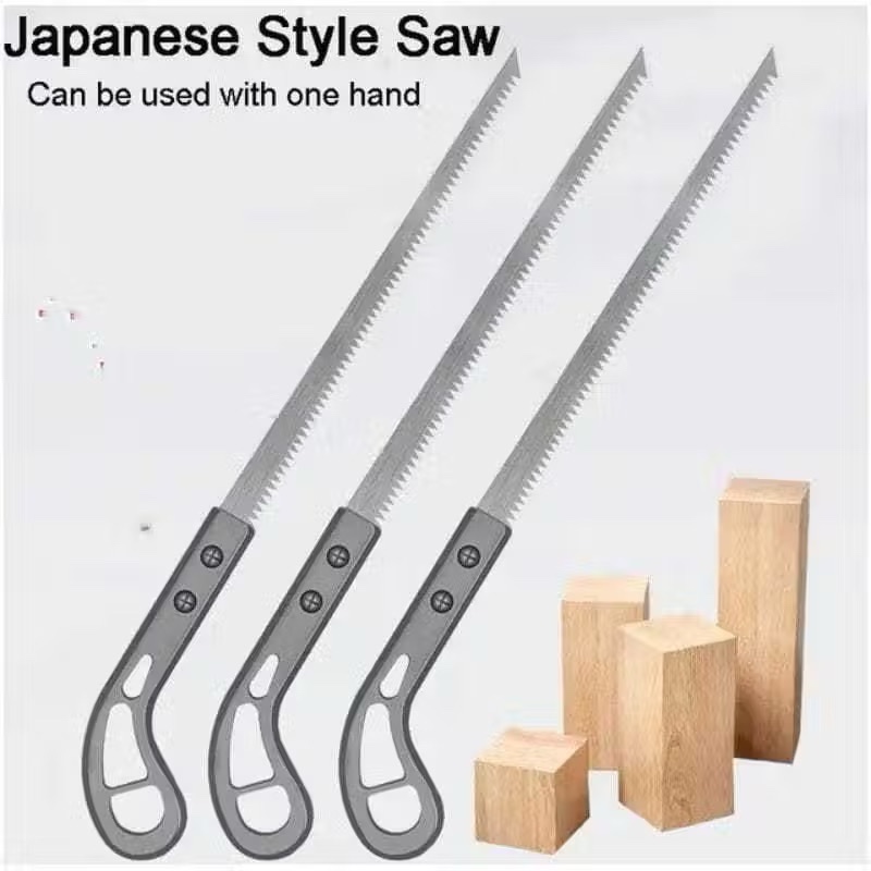 Gergaji Kayu Tajam Gergaji Mini Gergaji Gerinda Kecil Manual Woodworking Hand Saw Lancip Kuat dan Su