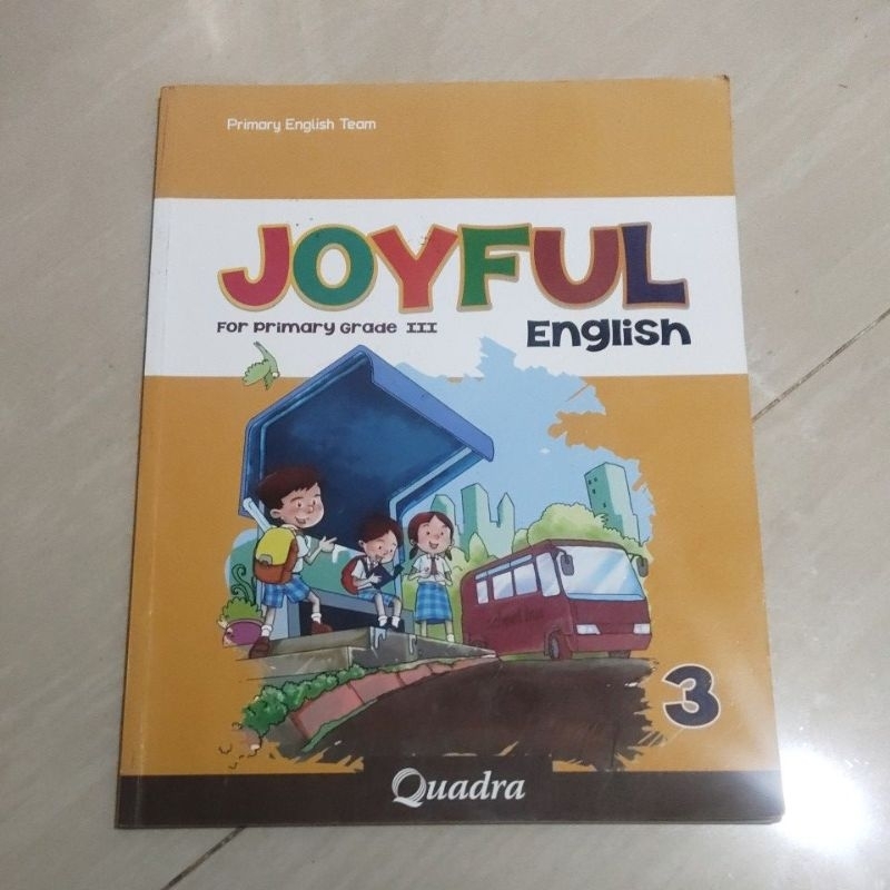 BUKU ORI BUKU JOYFUL ENGLISH 3 PENERBIT QUADRA