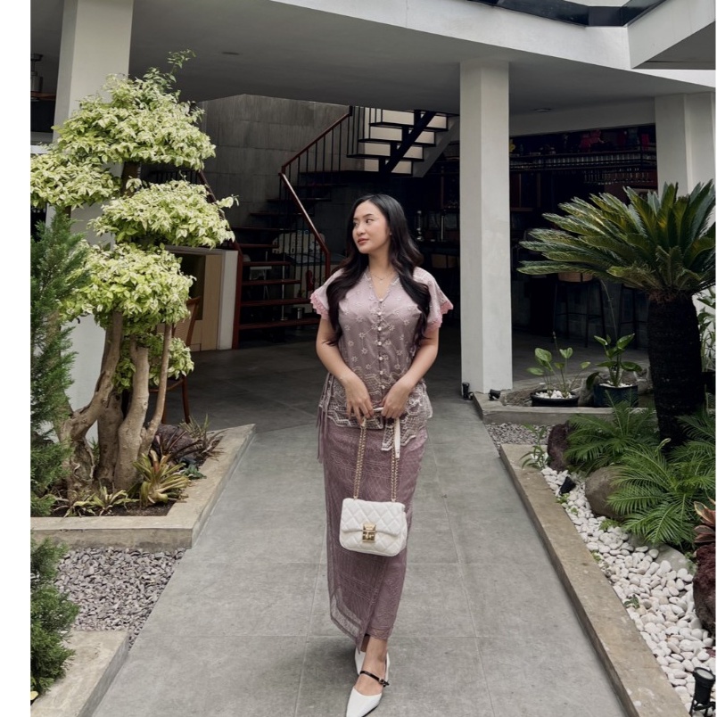 55MURAH MERIAH Miss Nomi  Maharani Dress Pesta  Kondangan  Bridesmaid  Gaun Brokat  Graduation  Dres