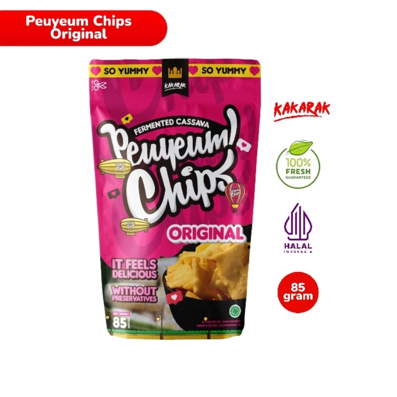 

KAKARAK - Peuyeum Chips Original 85gr