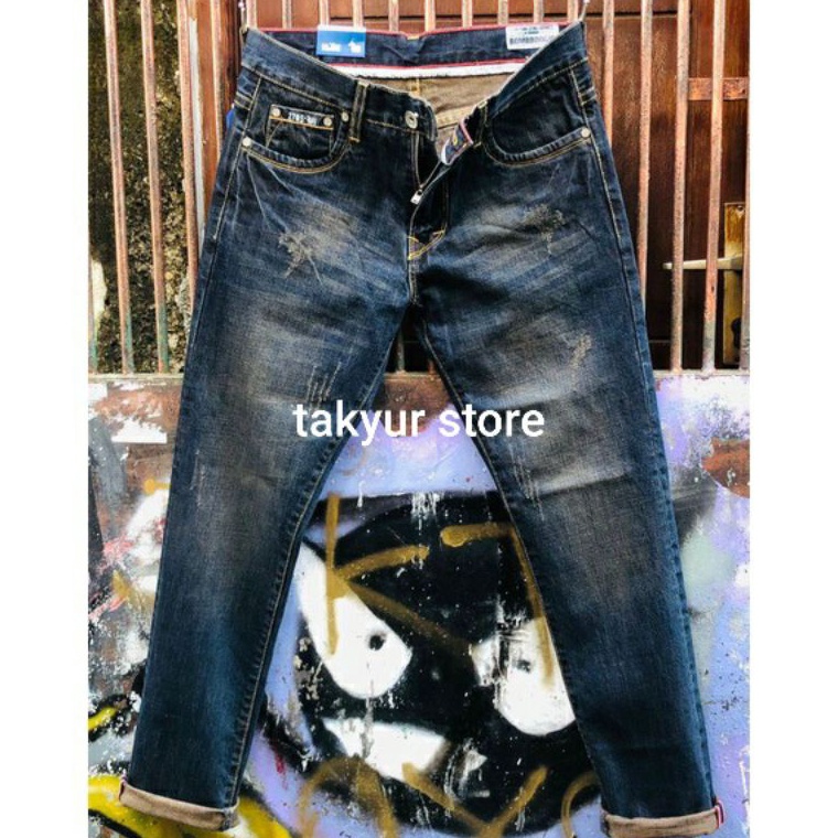 55READY CELANA JEANS ORIGINAL PRIA celana reguler panjang pria Celana Jeans pria original Panjang bo