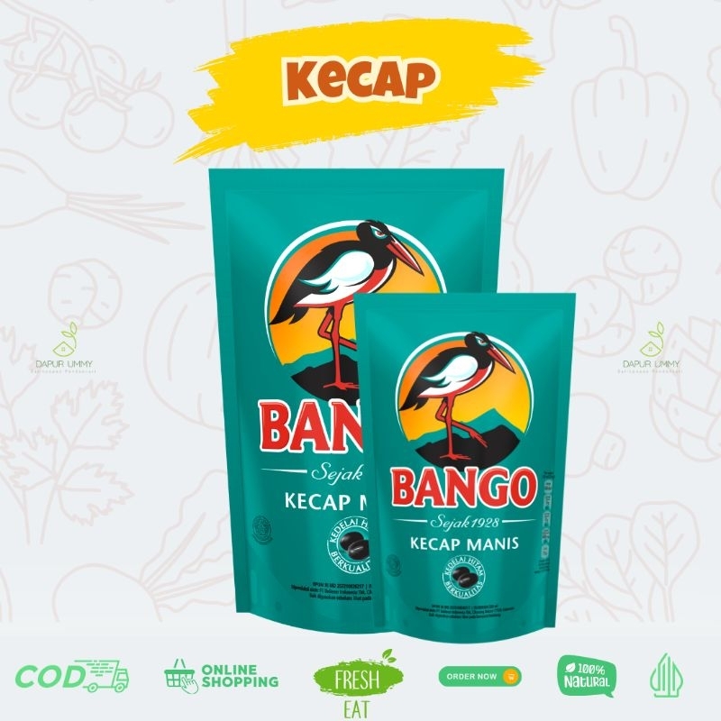 

BANGO • Kecap Bango Reffil 520g