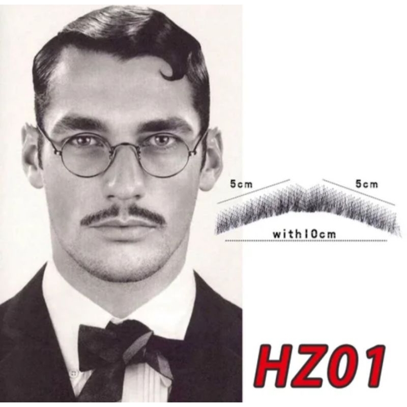 Realistic Kumis Palsu Kumis Tipis Pria Kumis Pria Kumis Natural Kumis Premium Kumis Palsu Fake Kumis