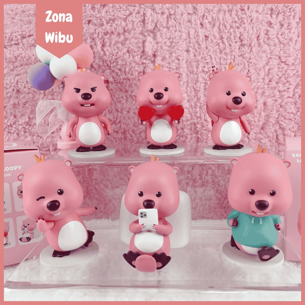 Blind Box Figure Loopy - Kotak Buta Karakter Loopy - Blind Box Random 1 PCS - Toko Anime