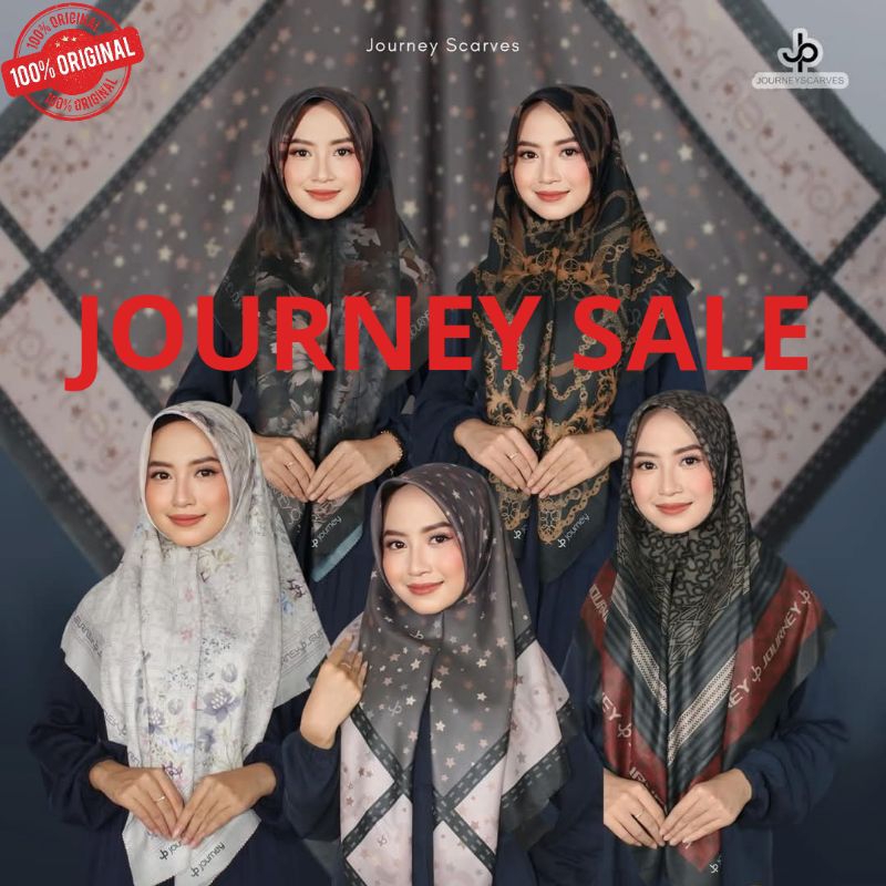 Hijab Sale Murah Promo Jilbab Journey Scarves Original All Varian