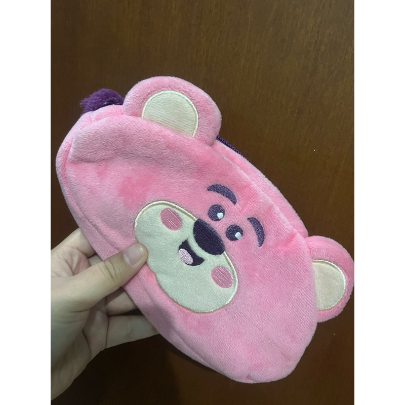 

pencil case lotso original Disney store // pouch cosmetic lotso original Disney store
